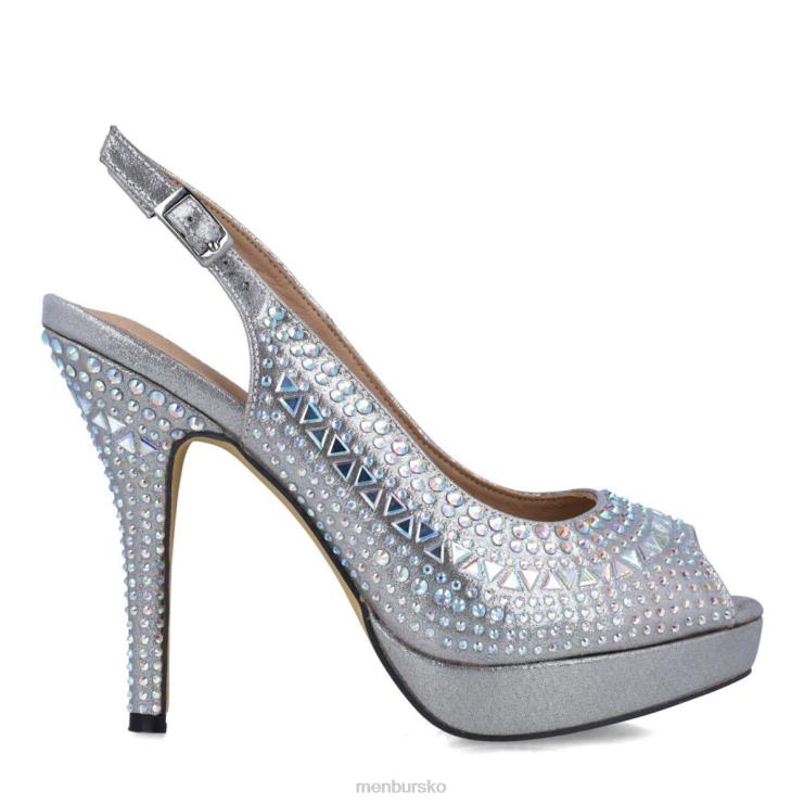 dk Menbur Kvinder axinita grå X288X3862 høje hæle