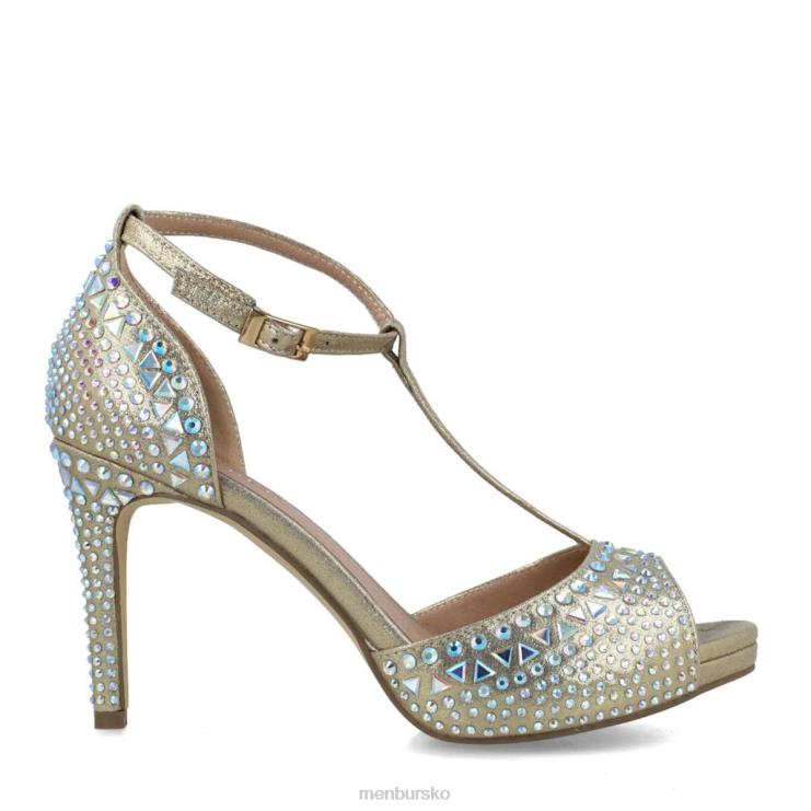 dk Menbur Kvinder axinita guld X288X801 høje hæle