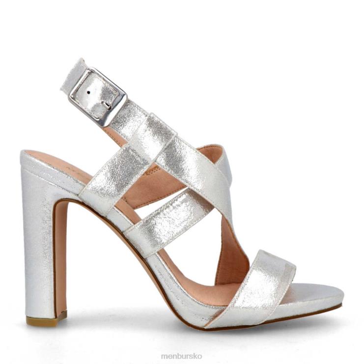 dk Menbur Kvinder bardi sølv X288X5075 høje hæle