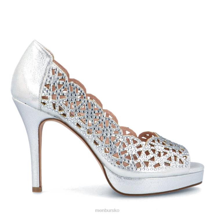 dk Menbur Kvinder bellisio sølv X288X4077 høje hæle