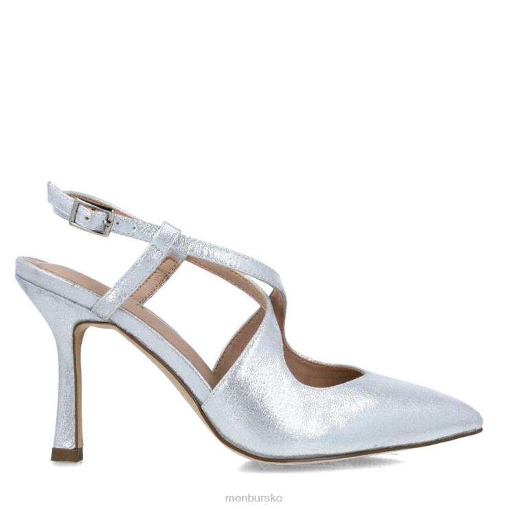 dk Menbur Kvinder belona sølv X288X5142 høje hæle
