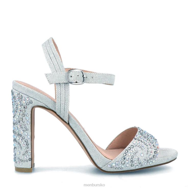 dk Menbur Kvinder bertacci sølv X288X4194 høje hæle