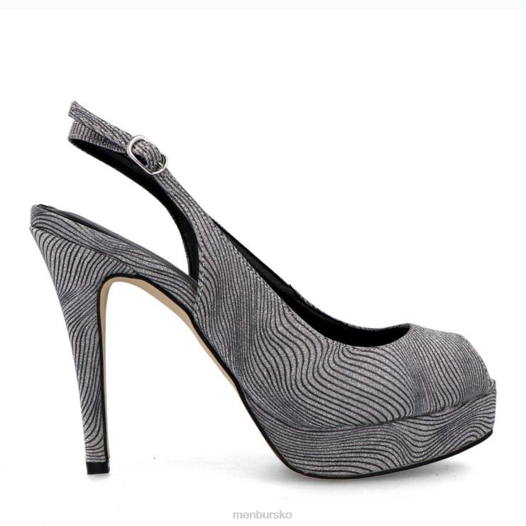 dk Menbur Kvinder bertolli sølv X288X4091 høje hæle