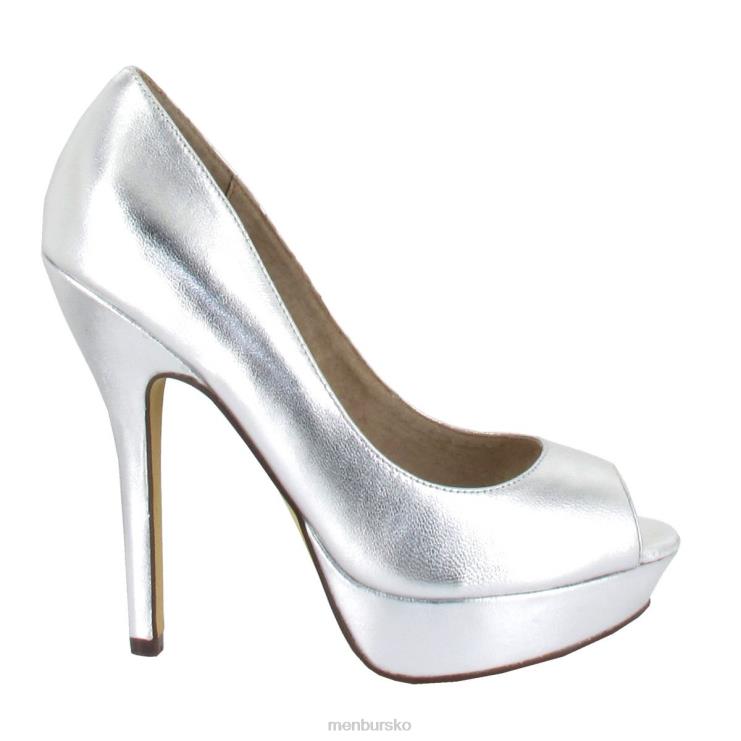 dk Menbur Kvinder blondine sølv X288X1091 høje hæle