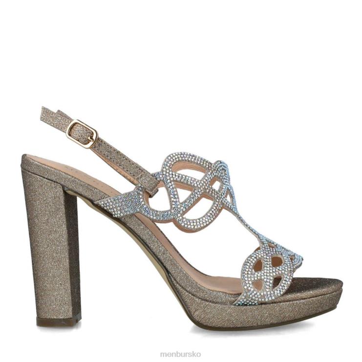 dk Menbur Kvinder boatti beige X288X5004 høje hæle