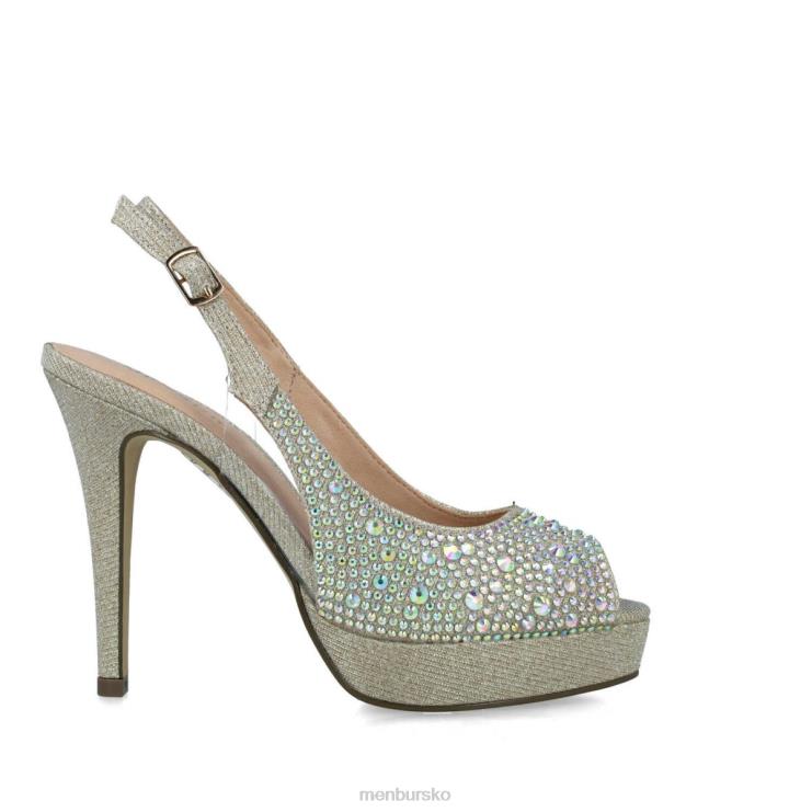 dk Menbur Kvinder bolina guld X288X3959 høje hæle