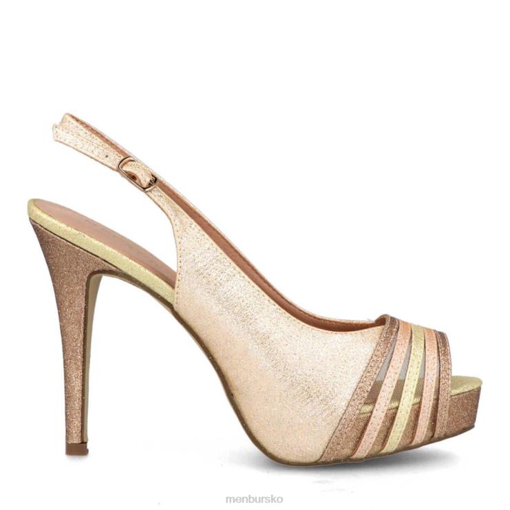dk Menbur Kvinder borello guld X288X4241 høje hæle