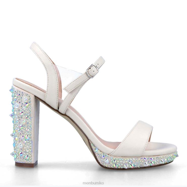 dk Menbur Kvinder borgiallo hvid X288X1488 høje hæle