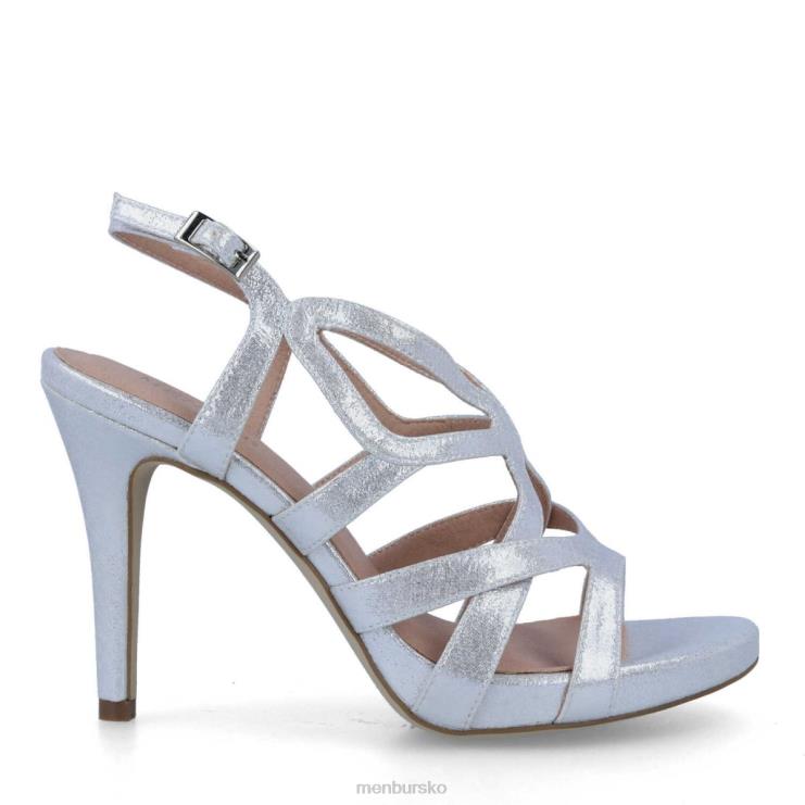 dk Menbur Kvinder brignole sølv X288X5364 høje hæle