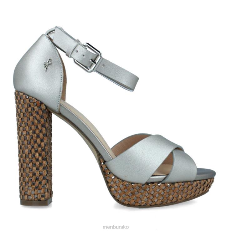 dk Menbur Kvinder brindisi sølv X288X865 høje hæle