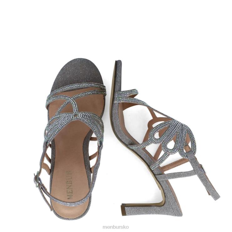 dk Menbur Kvinder euporia sølv X288X3989 høje hæle