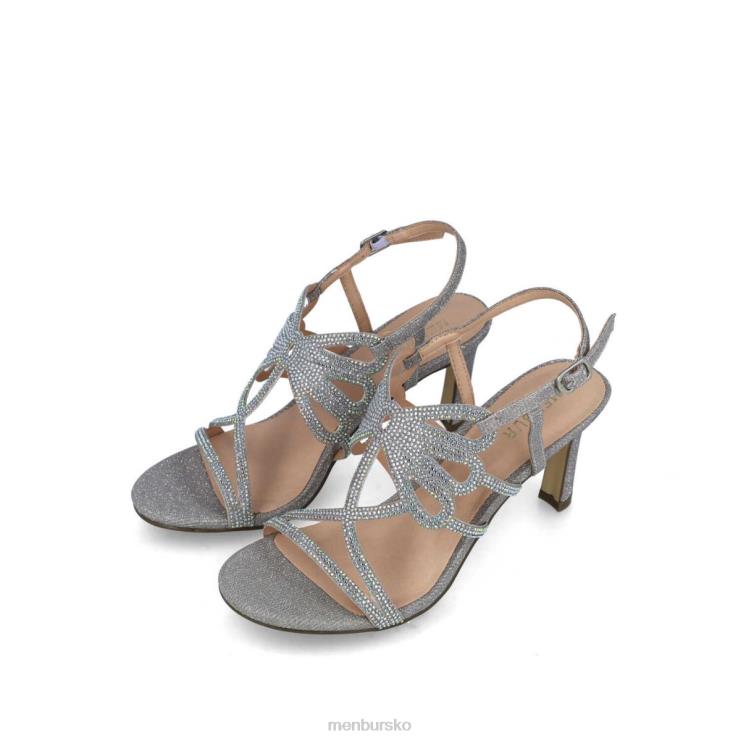 dk Menbur Kvinder euporia sølv X288X3989 høje hæle