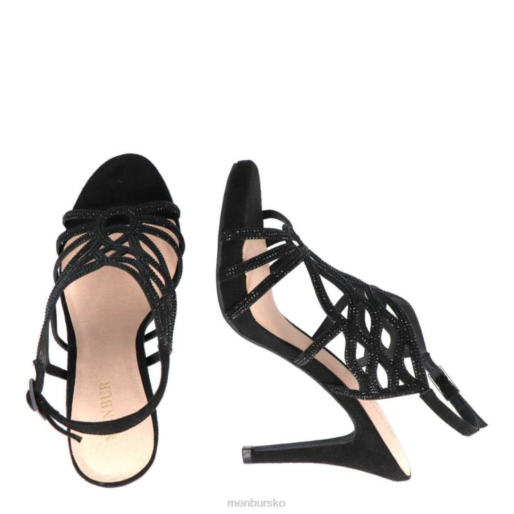 dk Menbur Kvinder tertenia sort X288X4036 høje hæle