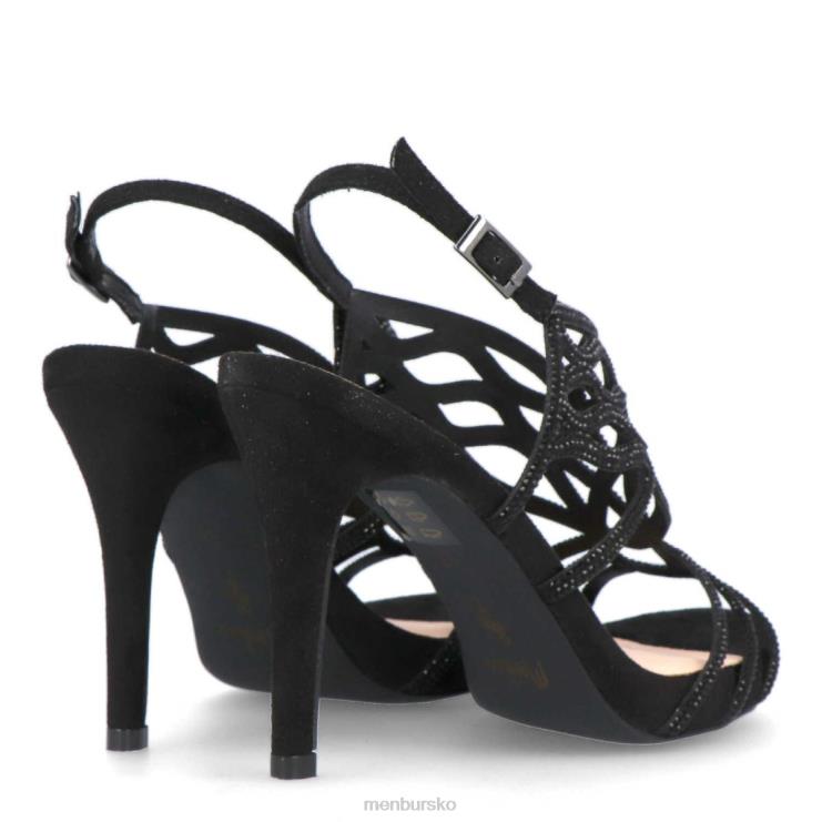 dk Menbur Kvinder tertenia sort X288X4036 høje hæle