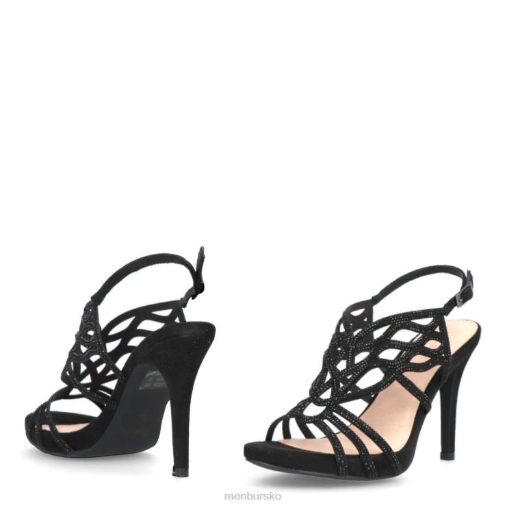 dk Menbur Kvinder tertenia sort X288X4036 høje hæle