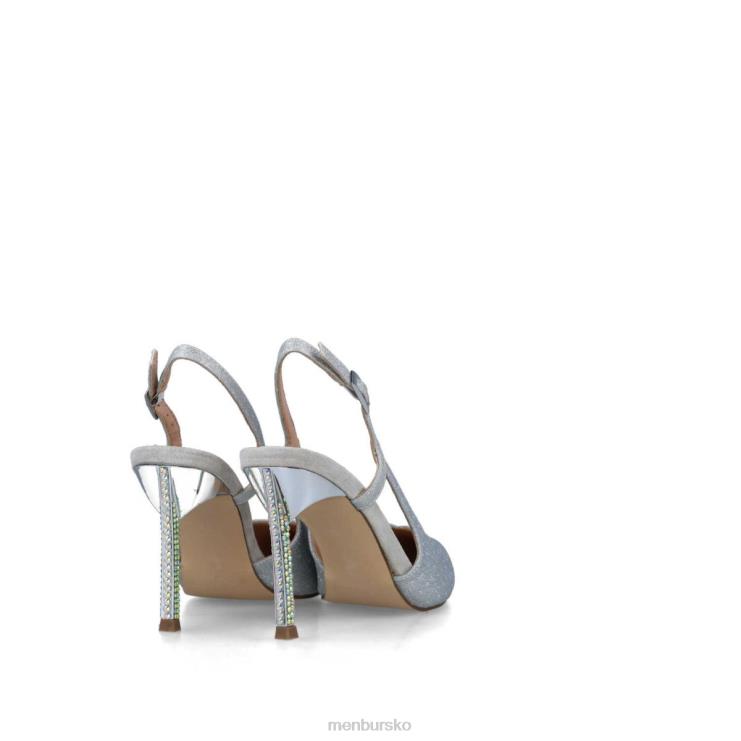 dk Menbur Kvinder achernar sølv X288X5548 mellem og lave hæle