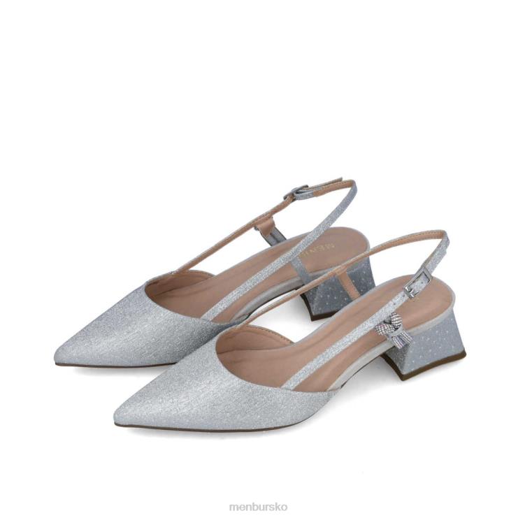 dk Menbur Kvinder achernar sølv X288X5554 mellem og lave hæle