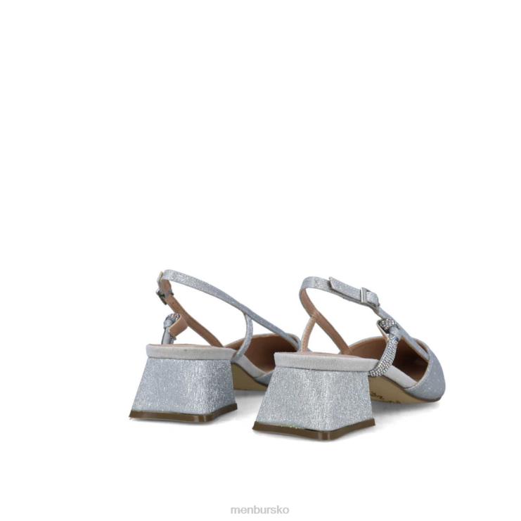 dk Menbur Kvinder achernar sølv X288X5554 mellem og lave hæle