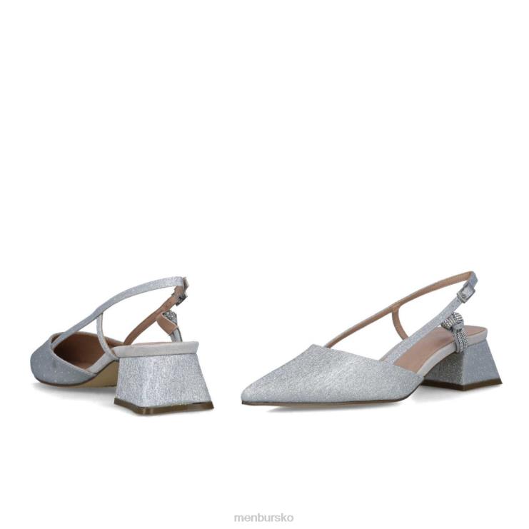 dk Menbur Kvinder achernar sølv X288X5554 mellem og lave hæle