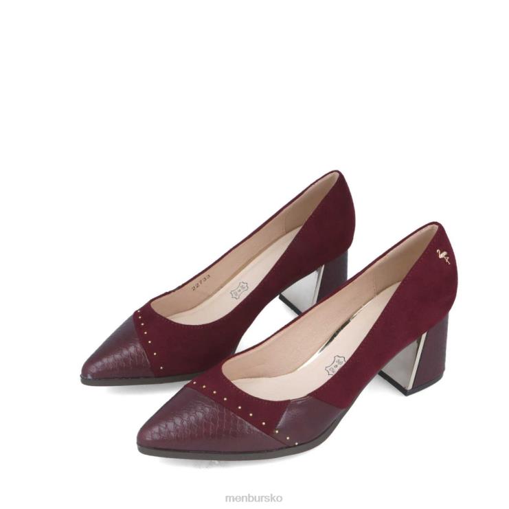 dk Menbur Kvinder actea rød X288X5887 mellem og lave hæle