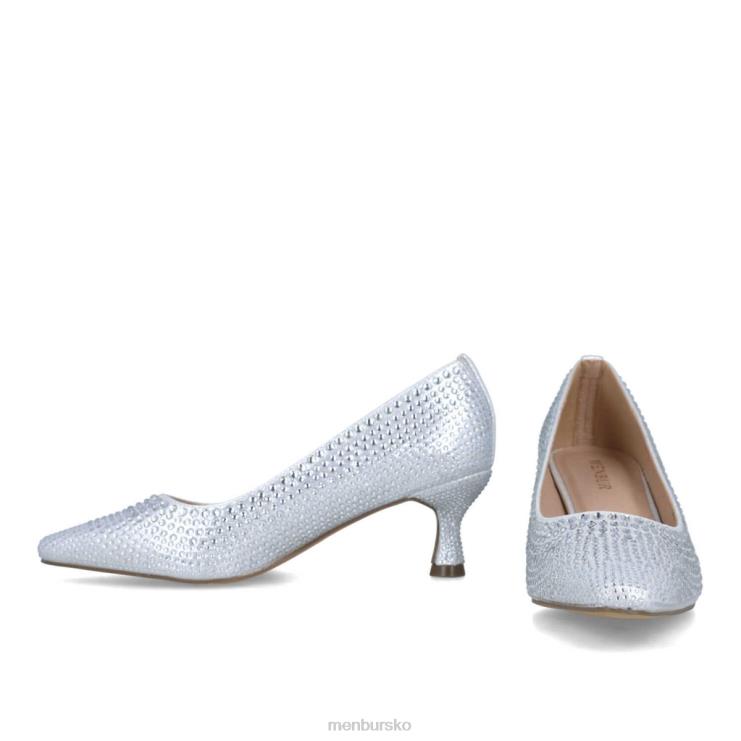 dk Menbur Kvinder aguamarina sølv X288X5701 mellem og lave hæle