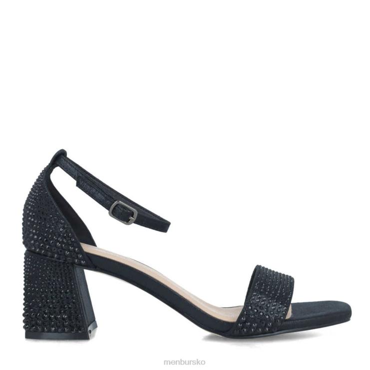 dk Menbur Kvinder aguamarina sort X288X5672 mellem og lave hæle