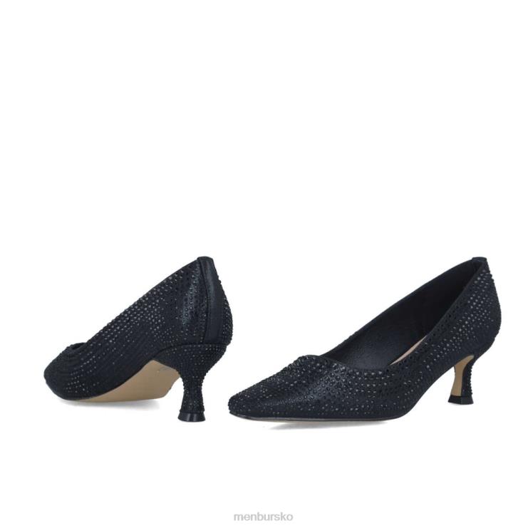 dk Menbur Kvinder aguamarina sort X288X5700 mellem og lave hæle