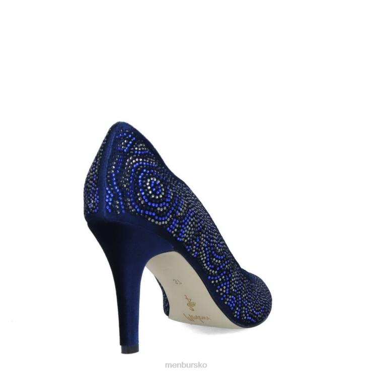 dk Menbur Kvinder alcea mørkeblå X288X5868 mellem og lave hæle