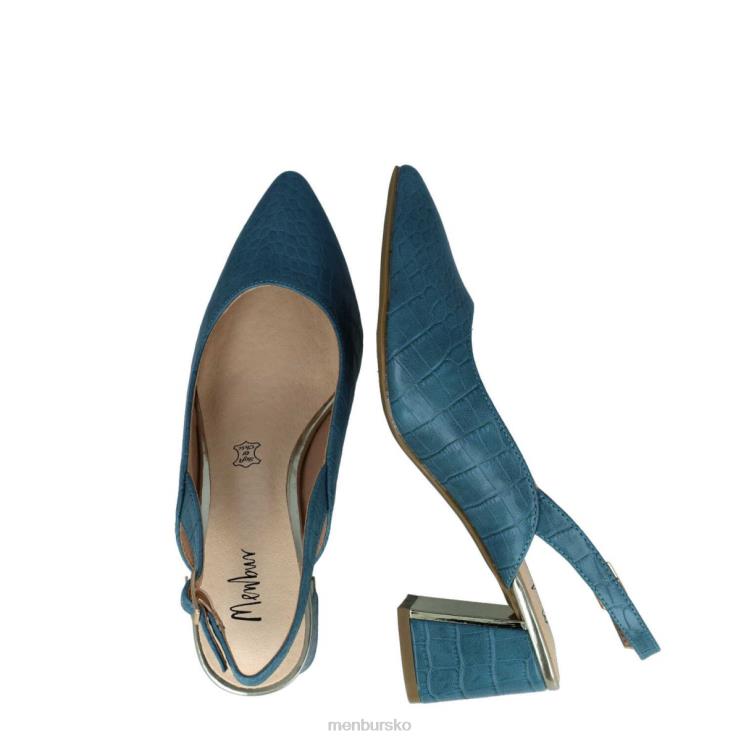 dk Menbur Kvinder alpette azul claro X288X5737 mellem og lave hæle