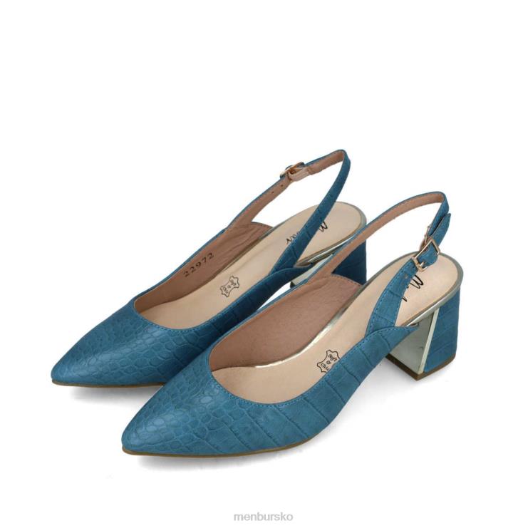 dk Menbur Kvinder alpette azul claro X288X5737 mellem og lave hæle