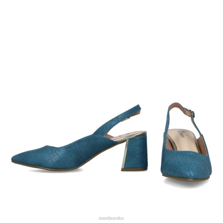 dk Menbur Kvinder alpette azul claro X288X5737 mellem og lave hæle