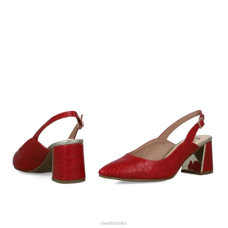 dk Menbur Kvinder alpette rød X288X5735 mellem og lave hæle