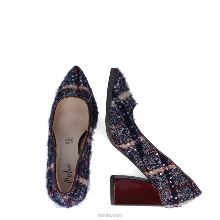 dk Menbur Kvinder amaranta mørkeblå X288X1728 mellem og lave hæle