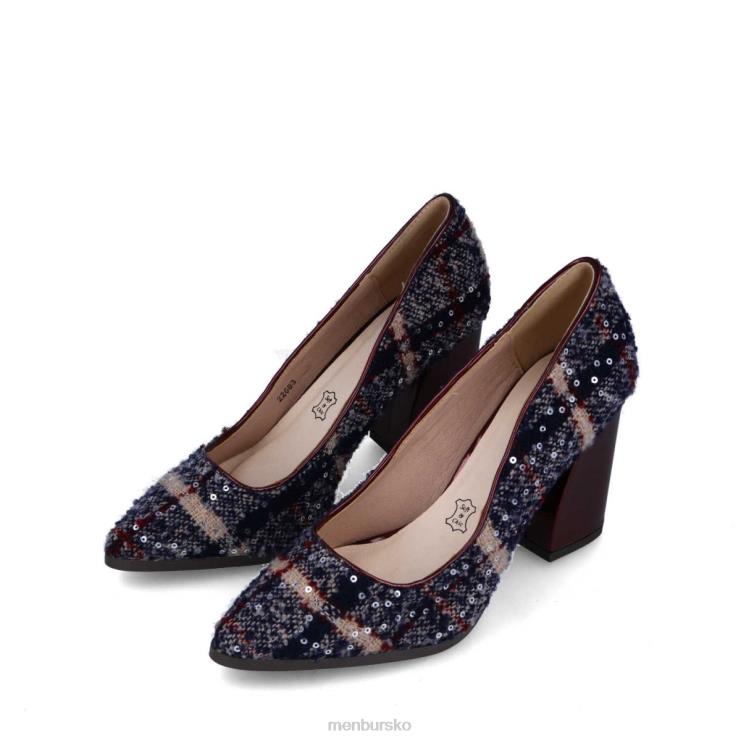 dk Menbur Kvinder amaranta mørkeblå X288X1728 mellem og lave hæle