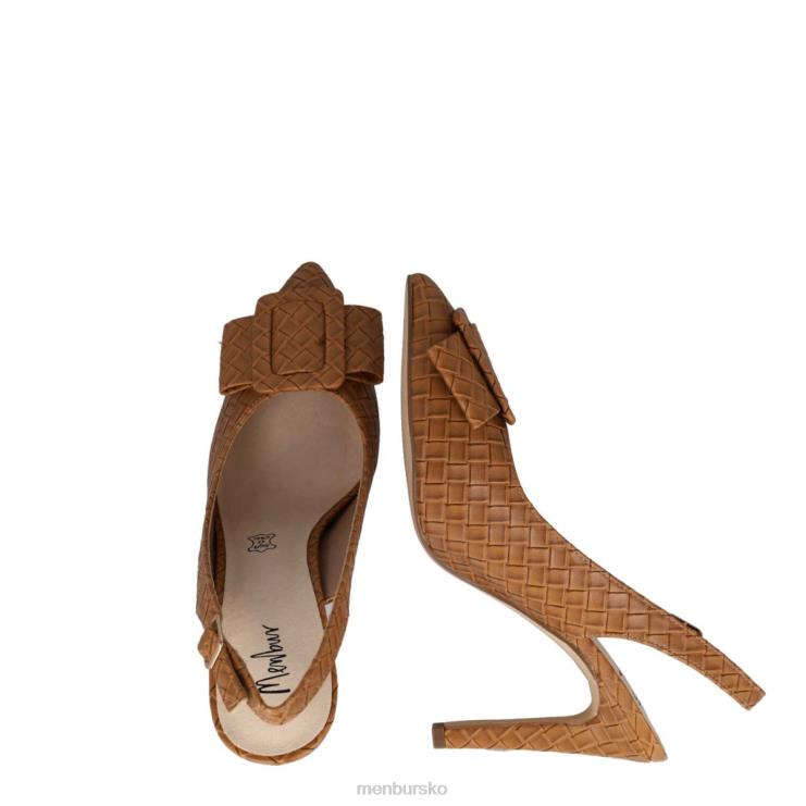 dk Menbur Kvinder anortosita Brun X288X5684 mellem og lave hæle