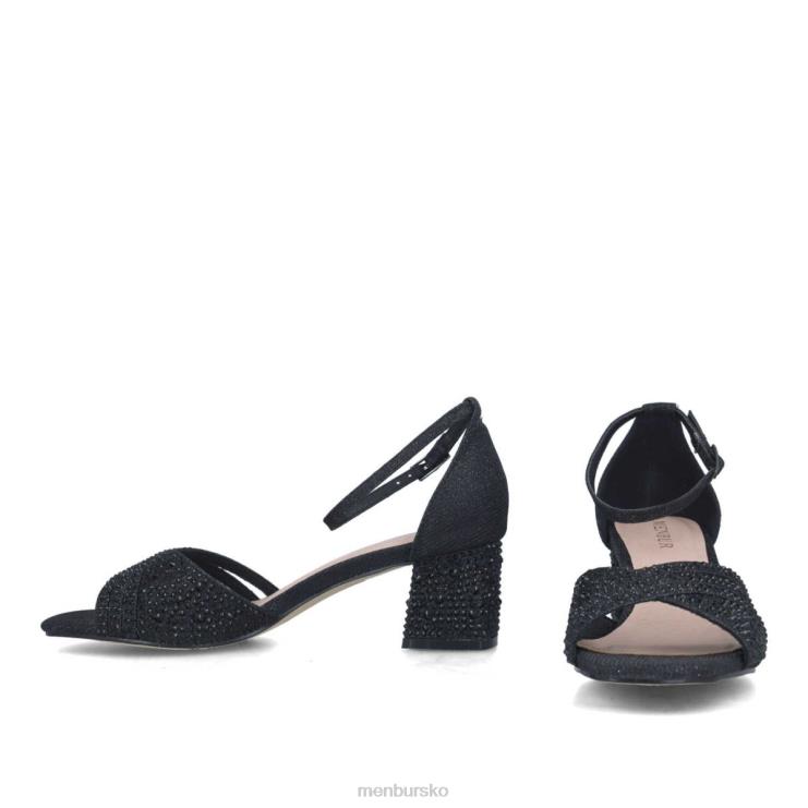 dk Menbur Kvinder apatita sort X288X5676 mellem og lave hæle