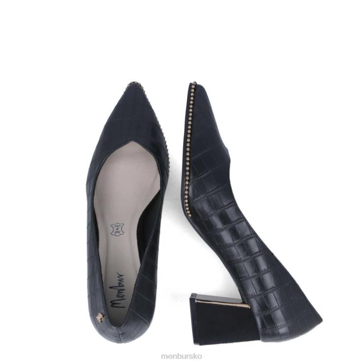 dk Menbur Kvinder arnit sort X288X5889 mellem og lave hæle