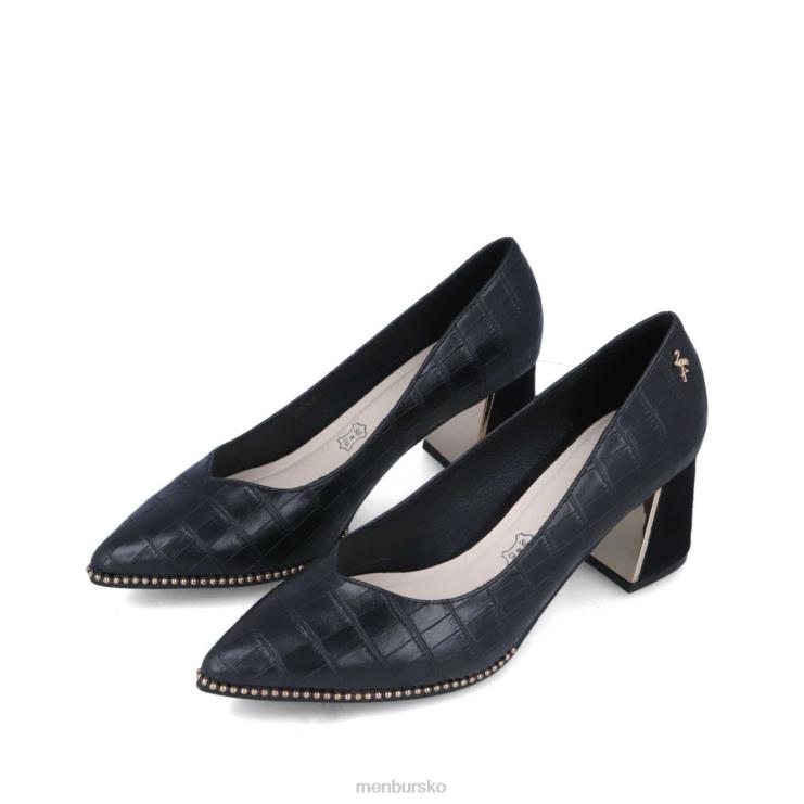 dk Menbur Kvinder arnit sort X288X5889 mellem og lave hæle