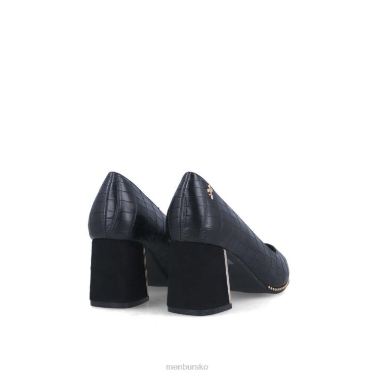 dk Menbur Kvinder arnit sort X288X5889 mellem og lave hæle