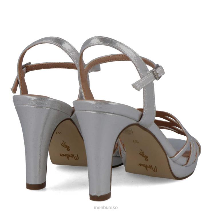 dk Menbur Kvinder arzona sølv X288X5831 mellem og lave hæle