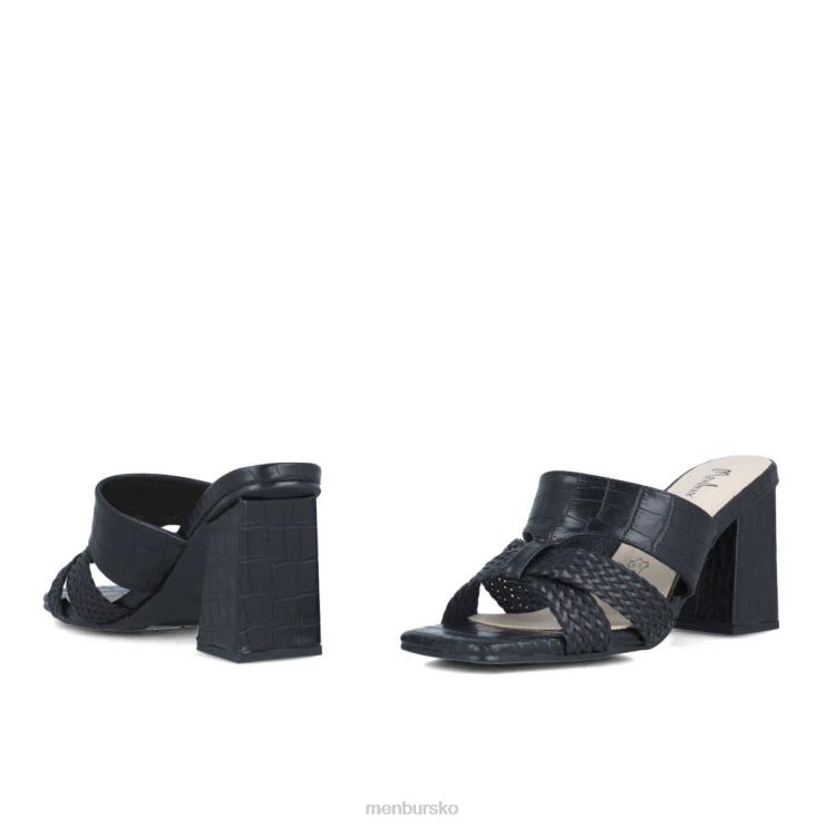 dk Menbur Kvinder atreo sort X288X1714 mellem og lave hæle