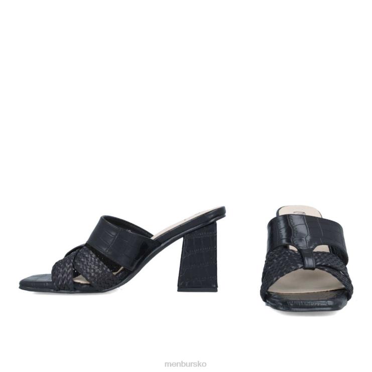 dk Menbur Kvinder atreo sort X288X1714 mellem og lave hæle