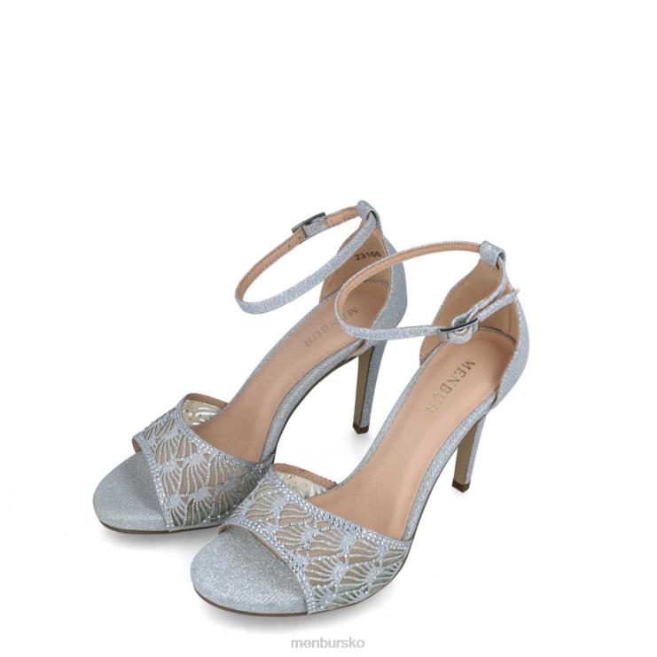 dk Menbur Kvinder auxo sølv X288X5813 mellem og lave hæle