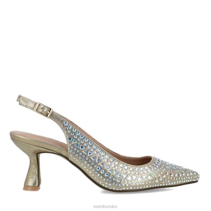 dk Menbur Kvinder axinita guld X288X5636 mellem og lave hæle