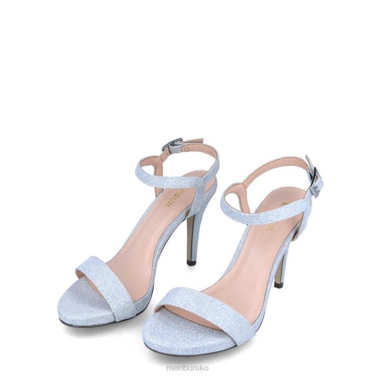 dk Menbur Kvinder caldosa sølv X288X1859 mellem og lave hæle