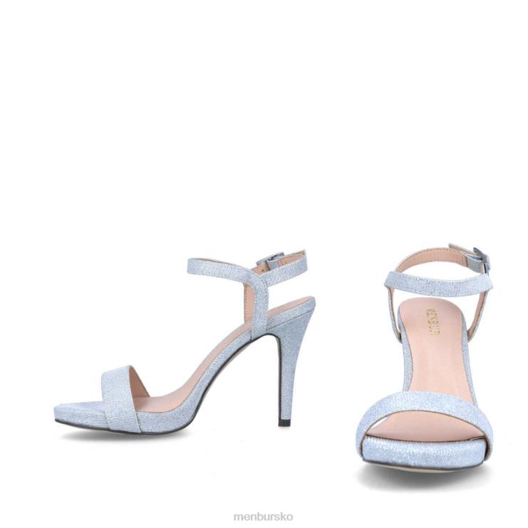 dk Menbur Kvinder caldosa sølv X288X1859 mellem og lave hæle