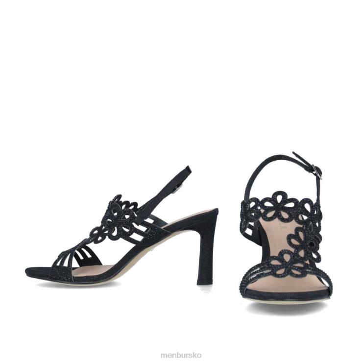 dk Menbur Kvinder calusco sort X288X5794 mellem og lave hæle