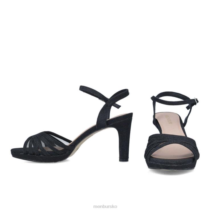 dk Menbur Kvinder calusco sort X288X5856 mellem og lave hæle