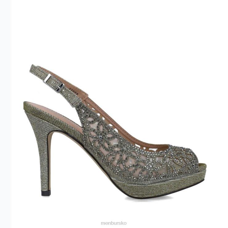 dk Menbur Kvinder canopus grå X288X5573 mellem og lave hæle