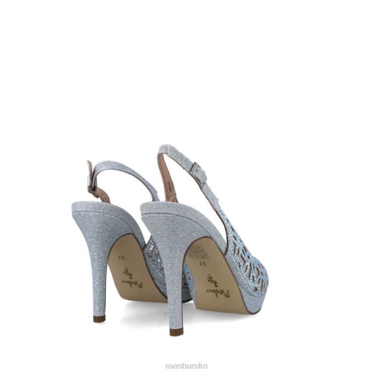 dk Menbur Kvinder canopus sølv X288X1603 mellem og lave hæle